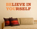 Believe Quotes Wall Decal Motivational Vinyl Art Stickers